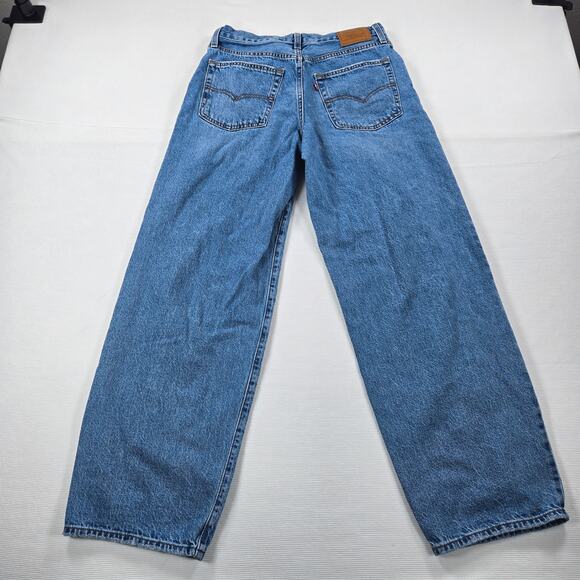 Levi's Premium Mid Rise Baggy Dad Jeans Women's Size 28 - Picture 9 of 9
